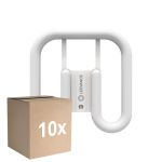 Flerpack 10x Ledvance DULUX-SQ LED 13W - 830 Varm Vit | 2-Stift - Ersättare 28W