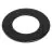 Ledvance Spot Ring Fix Runda Svart