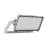 Ledvance LED Strålkastare Max Radial 25 Aluminium Grå 600W 85300lm 25D - 730 Varm Vit | IP66 - Symmetrisk