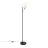 Nordlux Wilson Golvlampa Glas och Metall Svart | Passande för G9