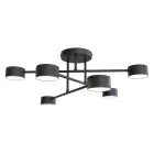 Emibig Taklampa Halo Stål Svart | Passande för 6x GX53 - Max 8W